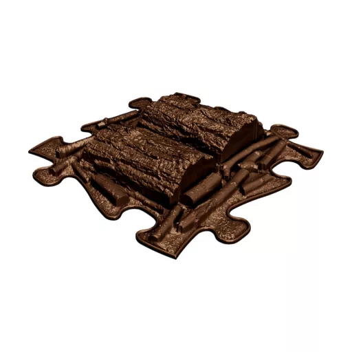 Muffik fatörzs puzzle barna - kemény