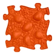 Muffik dínó tojás puzzle narancssárga - puha