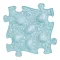 Muffik dínó tojás puzzle pasztell kék - puha