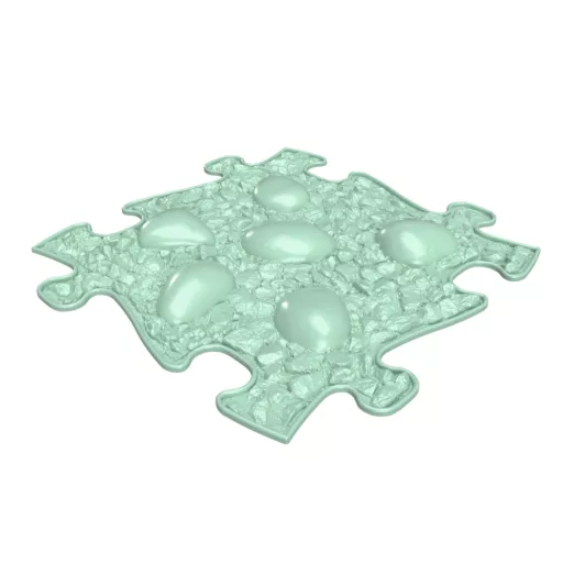 Muffik dínó tojás puzzle pasztell zöld - puha