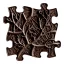 Muffik gyökerek puzzle barna - puha