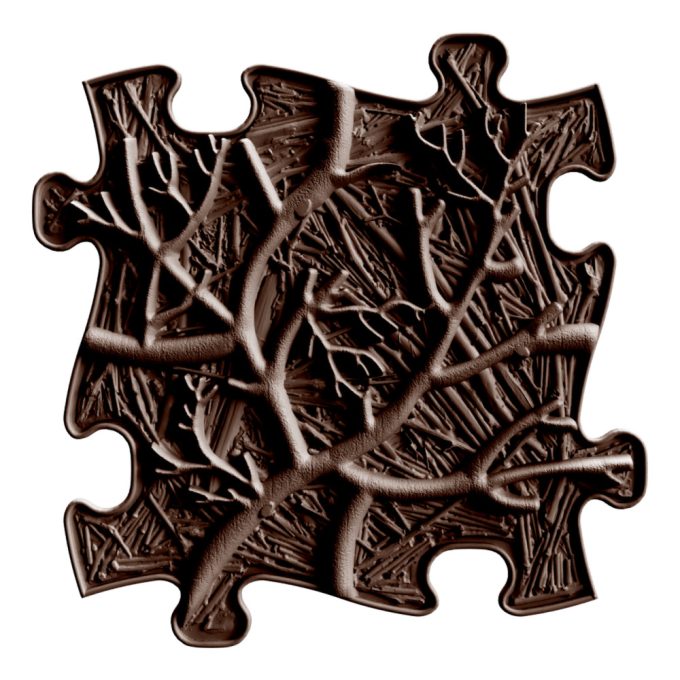Muffik gyökerek puzzle barna - kemény