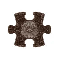 Muffik mini rét puzzle barna - kemény