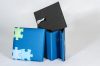 Muffik tároló doboz kék 2-es verzió