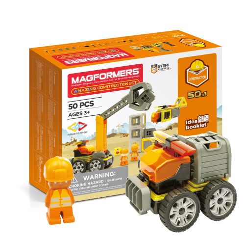 Magformers mágneses építőjáték építkezés 50db