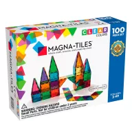 MAGNA-TILES mágneses építõjáték - Clear 100 db