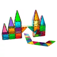 MAGNA-TILES mágneses építõjáték - Clear 100 db