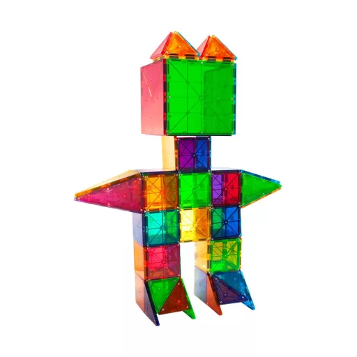 MAGNA-TILES mágneses építõjáték - Clear 100 db