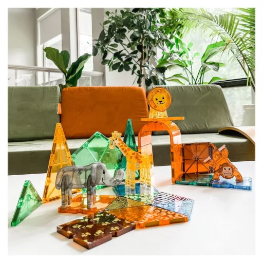 MAGNA-TILES mágneses építőjáték - Szafari