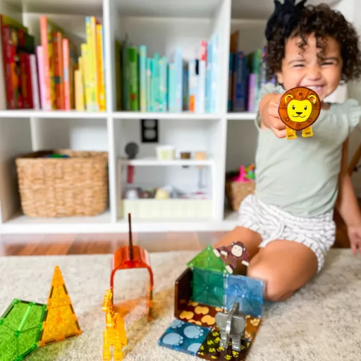 MAGNA-TILES mágneses építőjáték - Szafari