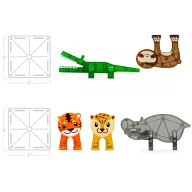 MAGNA-TILES mágneses építőjáték - Dzsungel