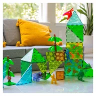 MAGNA-TILES mágneses készlet - Dínó világ XL 50 db