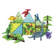 MAGNA-TILES mágneses készlet - Dínó világ XL 50 db