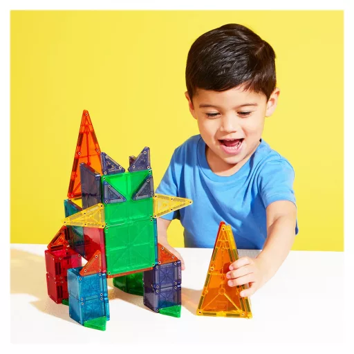 MAGNA-TILES mágneses építõjáték - MikroMAGS 62 db