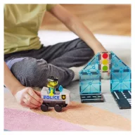  MAGNA-TILES Rendőrjárőr 20 db-os mágneses építőjáték