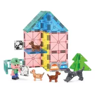 MAGNA-TILES mágneses szett - Kutyuspark 27 db
