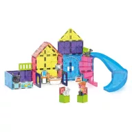 MAGNA-TILES mágneses szett - Állatos játszóház 50 db