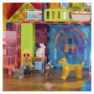 MAGNA-TILES mágneses szett - Állatos játszóház 50 db