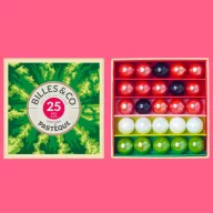 Billes & Co üveggolyó szett - small box - Watermelon