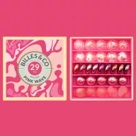 Billes & Co üveggolyó szett - small box - Pink Wave