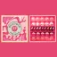 Billes & Co üveggolyó szett - small box - Pink Wave
