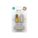 Matchstick Monkey 2x Finger Toothbrush & Case csomagolás BioCote védelemmel