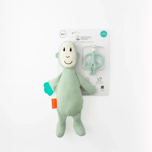 Matchstick Monkey rágómaki és makis plüss szett