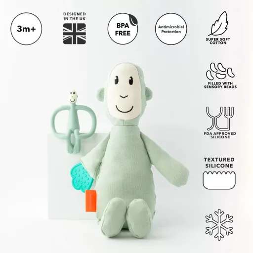Matchstick Monkey rágómaki és makis plüss szett