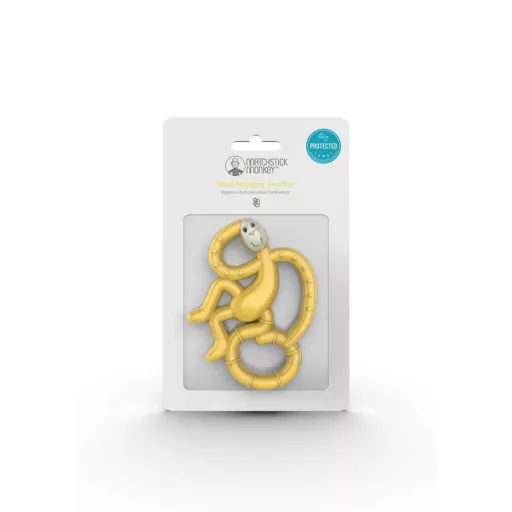Matchstick Monkey mini táncoló Rágómaki - Sárga