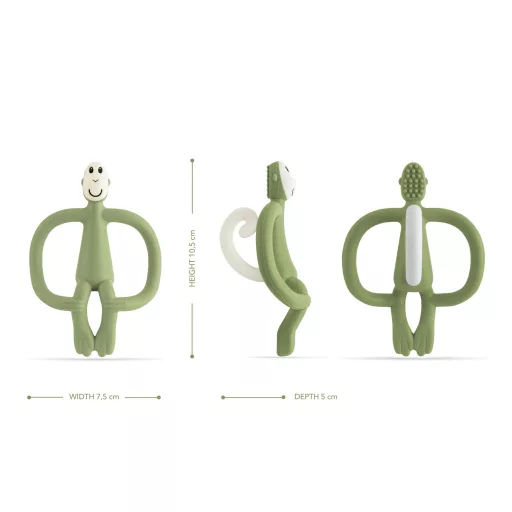 Matchstick Monkey Rágómaki - Olívazöld