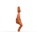 Matchstick Monkey Rágótigris rágóka oldalnézetből