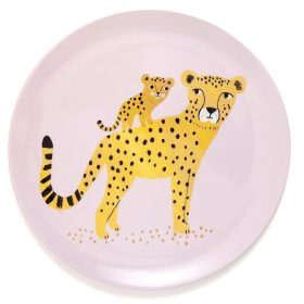 Petit monkey melamin lapostányér - Leopárdos