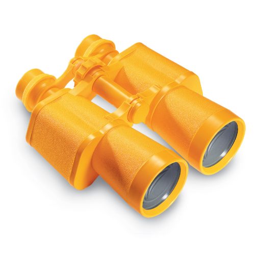 Djeco Kétcsövű sárga gyerektávcső tartozékokkal - Special 50 Yellow Binocular with Case