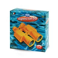   Djeco Kétcsövű sárga gyerektávcső tartozékokkal - Special 50 Yellow Binocular with Case