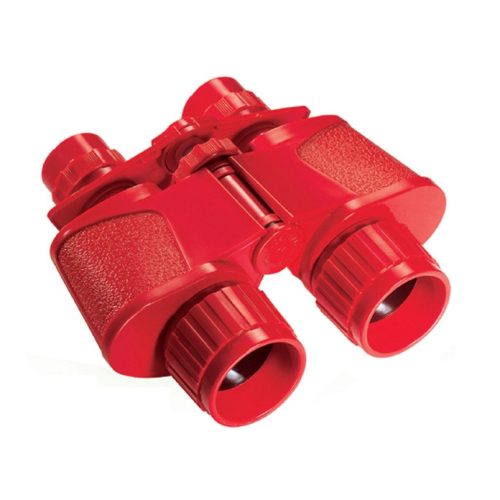 Djeco Piros gyerektávcső védőtok nélkül - Super 40 Red Binocular without Case
