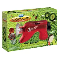   Djeco Hordozható mikroszkóp, transzparens színek - Zoomscope – Microscope T-Color