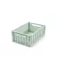 Liewood Weston M méretű nyitott játéktároló kosár Light peppermint menta színben