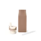 Nuuroo Lindi szilikon ivópalack 450ml - Csokoládé