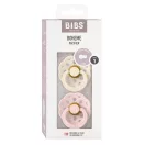 BIBS Boheme cumi szett - Krémfehér/cseresznyevirág 0-6 hó