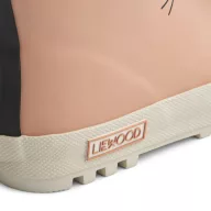 Liewood thermo melegbéléses gyerek gumicsizma rózsaszínben, cicafülekkel és fehér béléssel
