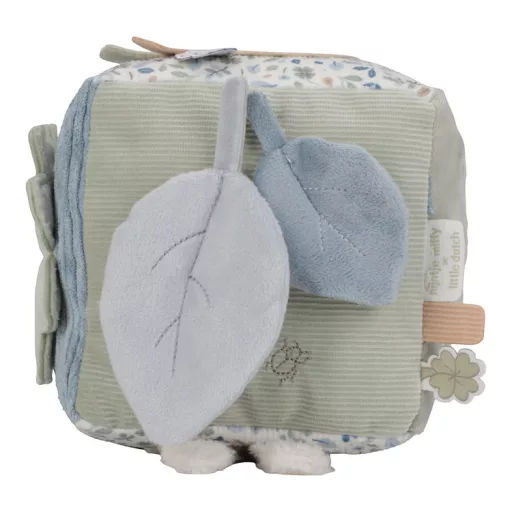 Little Dutch Miffy készségfejlesztő plüss kocka - Lucky Leaves