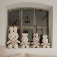   Little Dutch Miffy nyuszi 35 cm - tetőtől talpig vintage kis virágok mintás