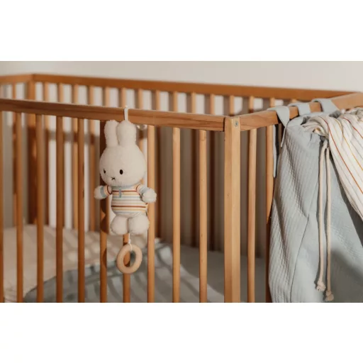 Little Dutch Miffy felhúzható zenélő babajáték - vintage csíkos