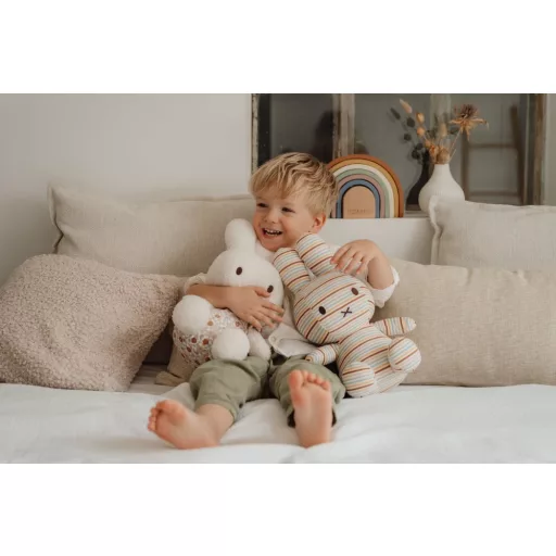 Little Dutch Miffy nyuszi 35 cm - tetőltől talpig vintage csíkos mintás
