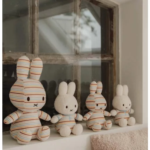 Little Dutch Miffy nyuszi 35 cm - vintage csíkos