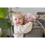 TIAMO Snuffie plüss kutya 25 cm - pink