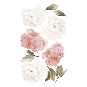 Gyerekszoba falmatrica - Bazsarózsák