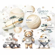 Dekor gyerekszoba falmatrica - Mars expedíció