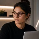 Olivio & Co felnőtt kékfényszűrős monitorszemüveg  - Tortoiseshell