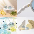 Olivio & Co polarizált gyerek napszemüveg 18-36 hó - Shark White